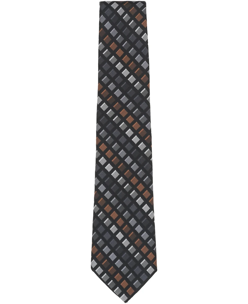 Perry Ellis Portfolio Men's Earle Geo-Pattern Classic Tie