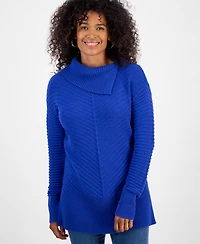Style & Co Women's Envelope-Neck Tunic Sweater, Created for Macy's