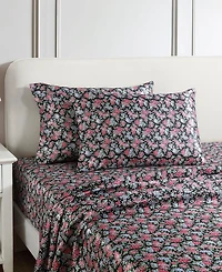 Closeout! Betsey Johnson Satin 3-Pc. Sheet Set, Twin