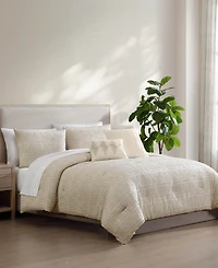 Hallmart Collectibles Wells Geometric 9-Pc. Comforter Set, King