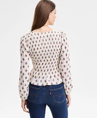 Levi's Women's Esme Long-Sleeve Slim Fit Blouse