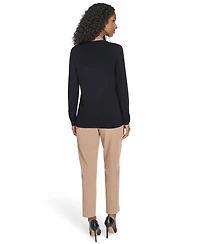 Tommy Hilfiger Women's V-Neck Cable Sweater