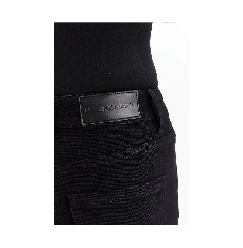 The Noli Shop Women's Kaia Pearl High Rise Jean
