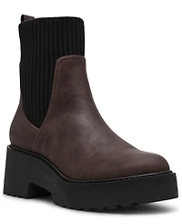 Dv Dolce Vita Women's Zepplin Lug Sole Chelsea Booties