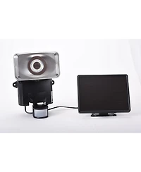 Maxsa Innovations Solar-powered Led Security Floodlight - Black