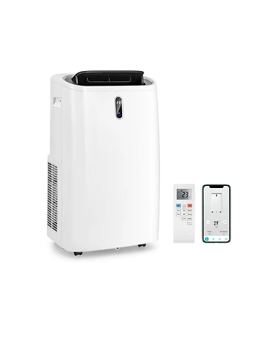 Mecale 12000 Btu(Ashrae) Portable Air Conditioner with Smart App Control