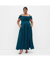 City Chic Women's Angel Love Maxi Dress