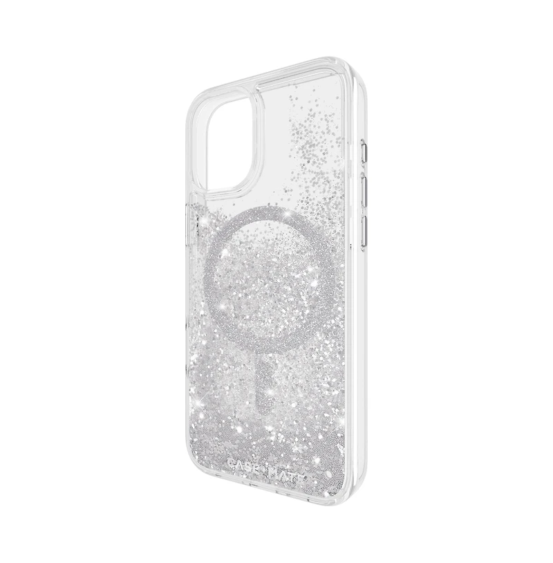 Case-Mate Waterfall Case for Apple iPhone 16 Plus-Silver
