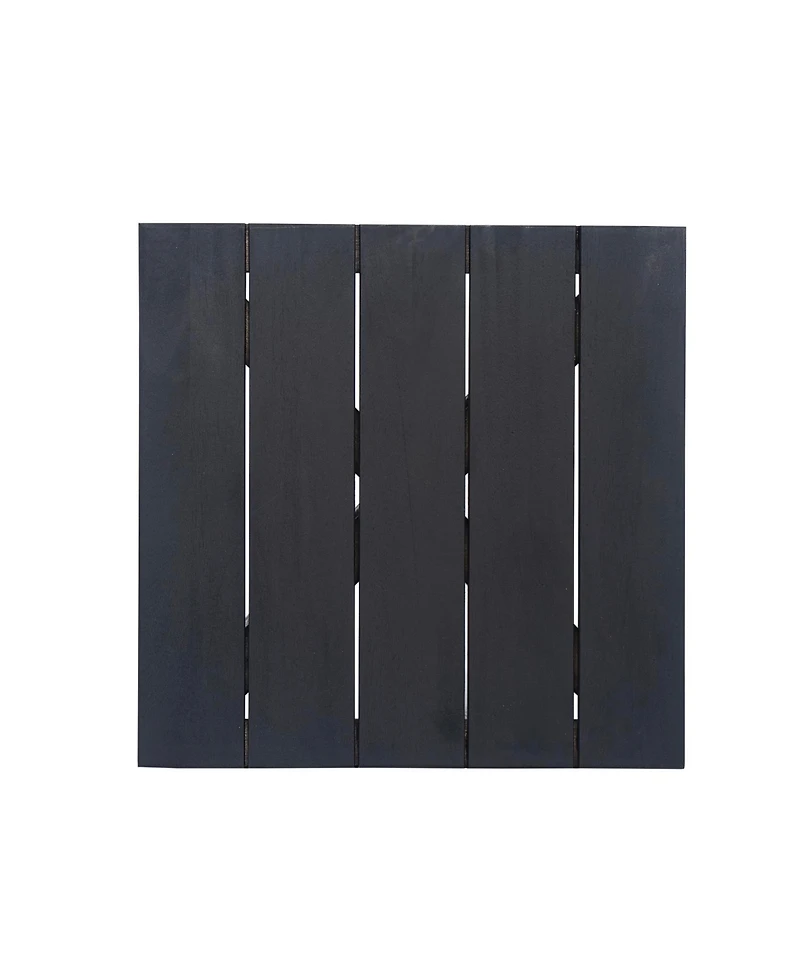 Streamdale Furniture Acacia Wood Outdoor Side Table with Slat Top