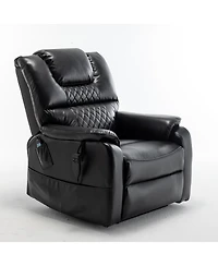 Flynama Lounge chair lift chair relax sofa chair sitting room furniture sitting room power supply elderly electric lounge chair (180 degree lying flat
