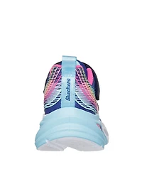 Skechers Little Girls-Lights: Cosmic Glow - Rainbow Dream Stay-Put Closure Casual Sneakers from Finish Line