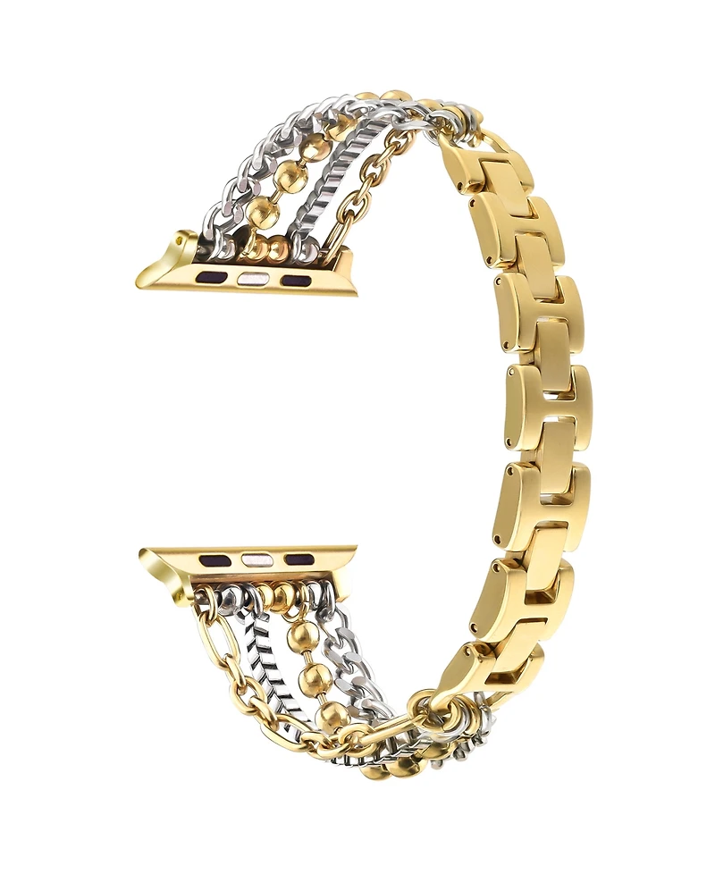 Posh Tech Leo Stainless Steel Band for Apple Watch