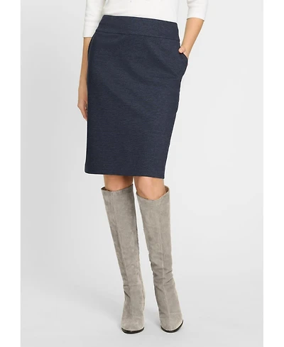 Olsen Denim Look Skirt