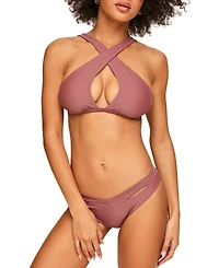 Adore Me Women's Demi Swimwear High Waist Bikini Bottom