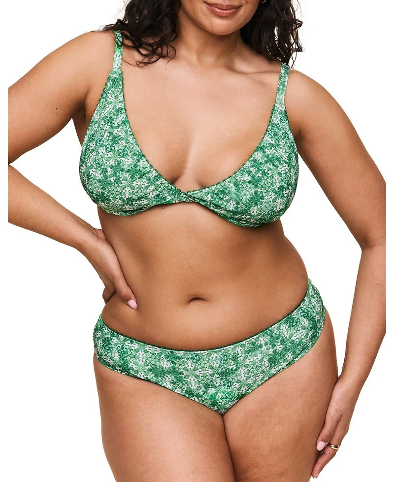 Adore Me Plus Pilar Swimwear Cheeky Bikini Bottom