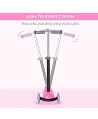 Qaba 3-in-1 Kids Scooter, Ride-on Sliding Car & Push Walker for 2-6 years,