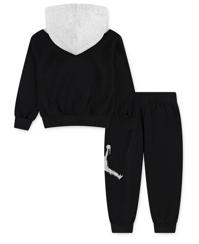 Jordan Toddler Boys 2-Piece Most Valuable Player Jumpman Fleece Pullover Hoodie and Pants Set