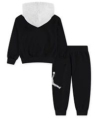 Jordan Toddler Boys 2-Piece Most Valuable Player Jumpman Fleece Pullover Hoodie and Pants Set
