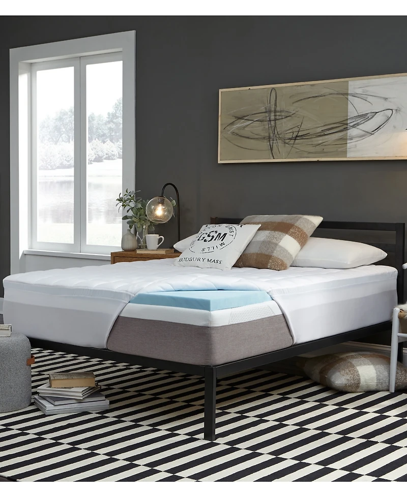 Comforpedic from Beautyrest 3.5" Gel Mattress Topper
