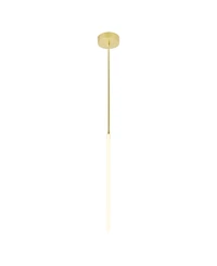 Cwi Lighting 26" Metal Hoops 1 Light Led Chandelier