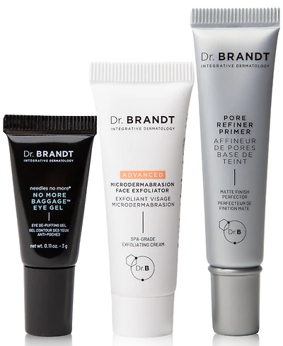 Dr. Brandt 3-Pc. Buff, Smooth & Prime Set