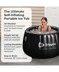 Lifepro Self-Inflatable Portable Ice Bath Tub