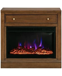 Furniture 31" Wooden Amren Open Base Console with Drawer