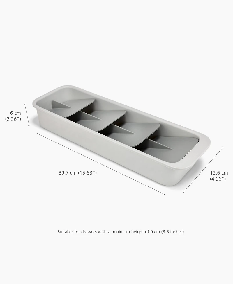 Joseph Joseph DrawerStore Compact Tiered Cutlery Organizer