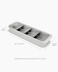 Joseph Joseph DrawerStore Compact Tiered Cutlery Organizer