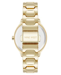 Anne Klein Women's Quartz Unique Gold-Tone Metal Alloy Watch, 33mm