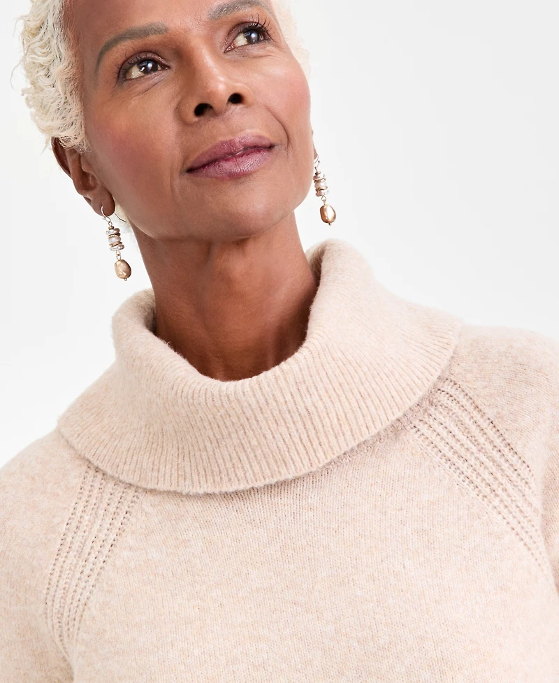 Style & Co Women's Cowl-Neck Tunic Sweater, Macy's Exclusive