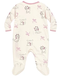 Disney Baby Girls 2-Piece Marie The Cat Sleep N Play Coverall and Headband Set