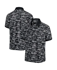 Tommy Bahama Men's Black Oregon Ducks Sport Bay View IslandZone Polo Shirt