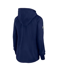 Fanatics Women's Navy Washington Capitals Authentic Pro Rink Fleece Full-Zip Jacket