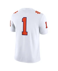Nike Men's 1 White Clemson Tigers Game Jersey