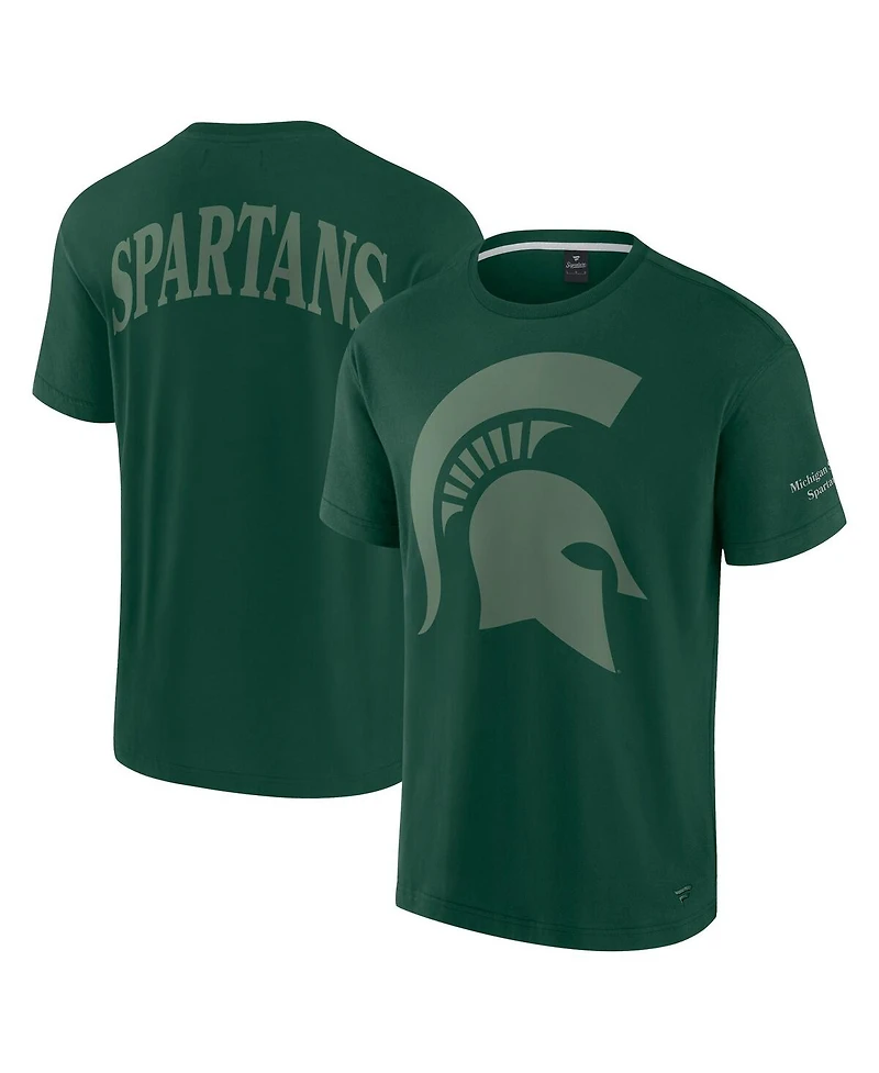 Fanatics Men's Green Michigan State Spartans Iconic T-Shirt