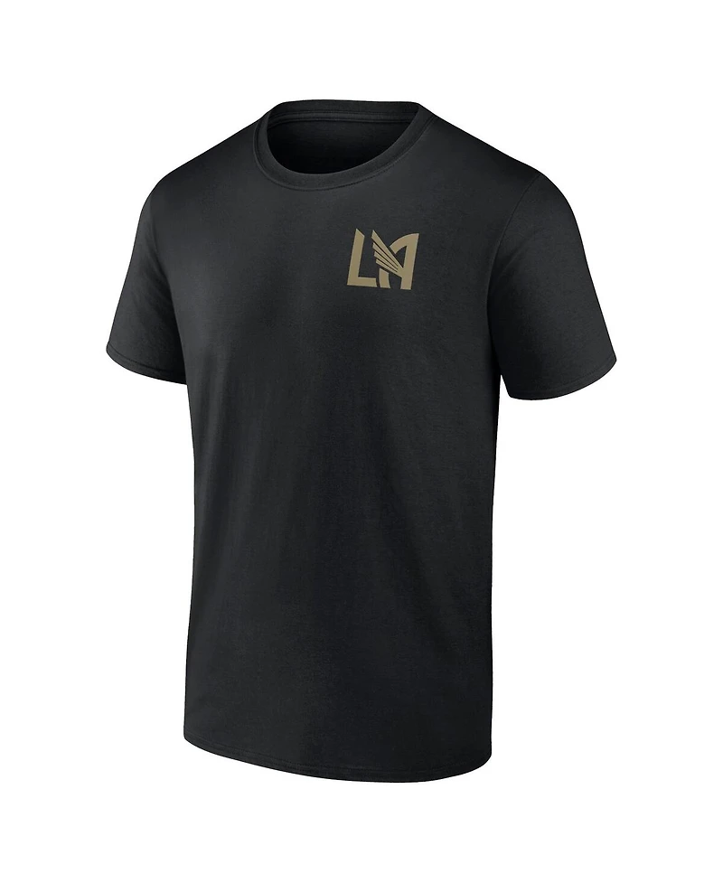 Fanatics Mto Label Men's Black Lafc Monogram T-Shirt