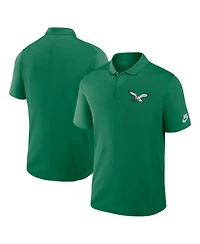 Nike Men's Kelly Green Philadelphia Eagles Rewind Victory Performance Polo Shirt