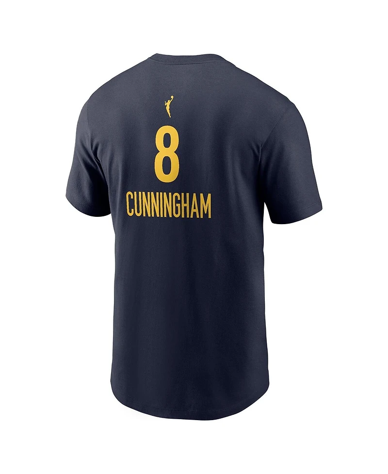 Nike Men's Sophie Cunningham Navy Indiana Fever Explorer Name Number T-Shirt