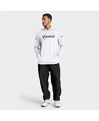 Nike Men's White Minnesota Vikings Sideline Pure Fury Performance Long Sleeve Hoodie T-Shirt