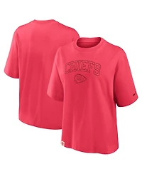 Nike Women's Red Kansas City Chiefs Glory Arch Boxy T-Shirt