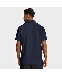 Nike Men's Navy Denver Broncos Sideline City Pride Woven Performance Polo Shirt