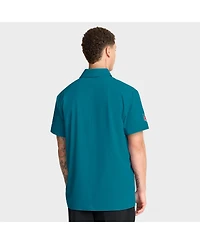Nike Men's Teal Jacksonville Jaguars Sideline City Pride Woven Performance Polo Shirt