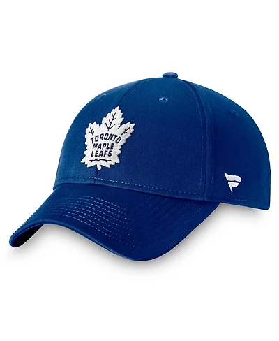 Fanatics Men's Blue Toronto Maple Leaf's Core Adjustable Hat