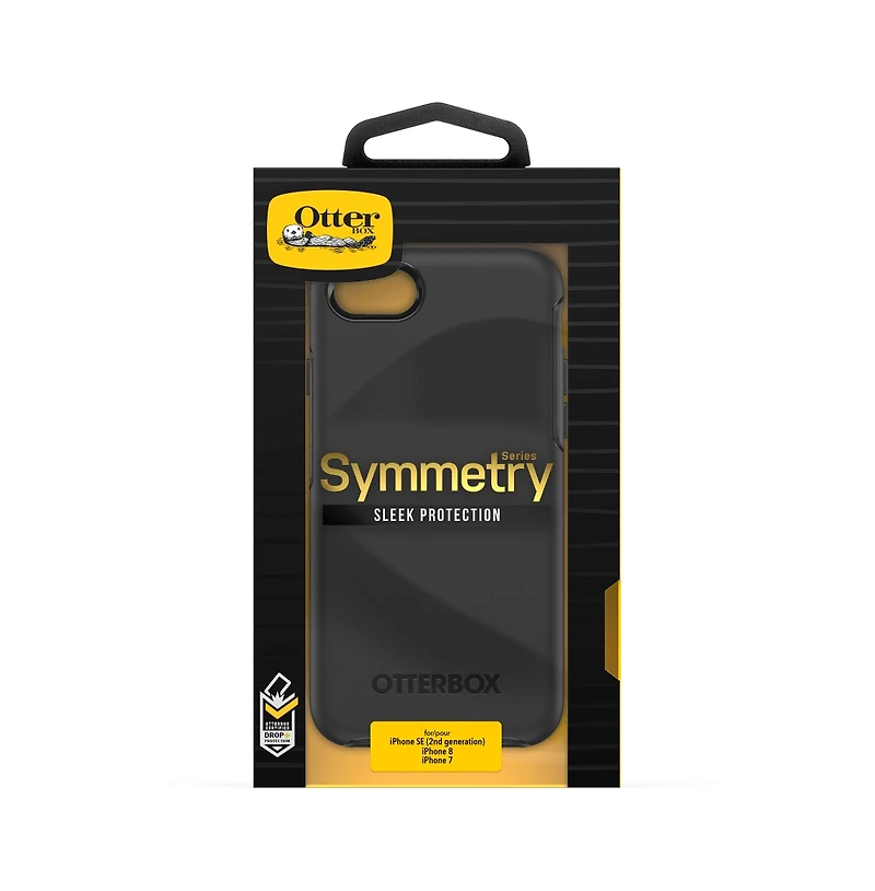 OtterBox Symmetry Case for Apple iPhone Se 2022 / Se 2020 / 8 / 7-Black