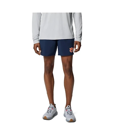 Columbia Men's Navy Auburn Tigers Pfg Terminal Roamer Omni-Shade Stretch Shorts