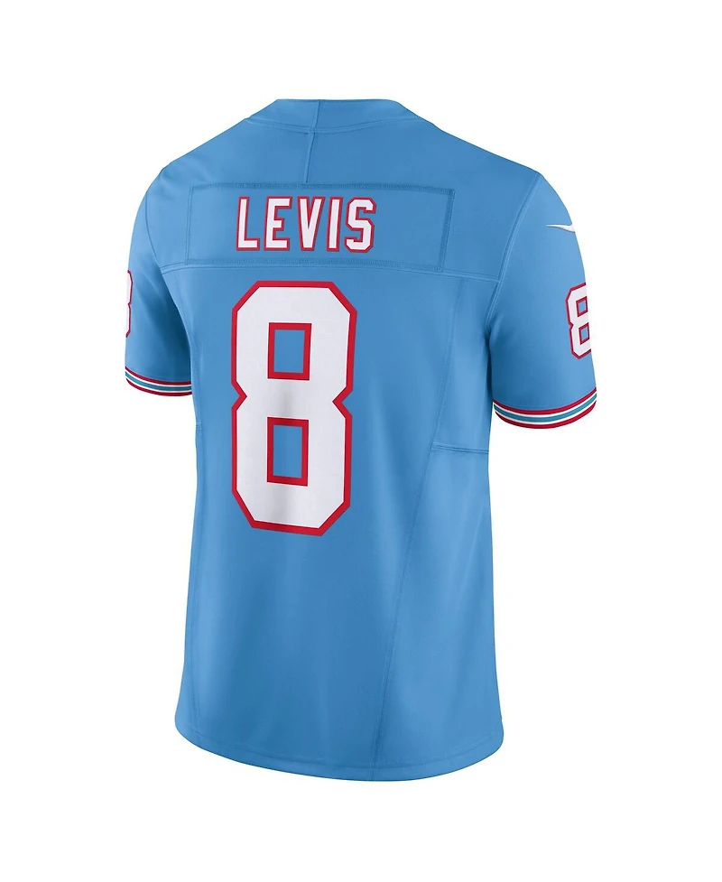 Nike Men's Will Levis Light Blue Tennessee Titans Alternate Oilers Throwback Vapor F.u.s.e. Limited Jersey