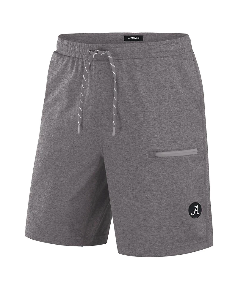 J. Palmer Men's Graphite Alabama Crimson Tide Home Game Shorts