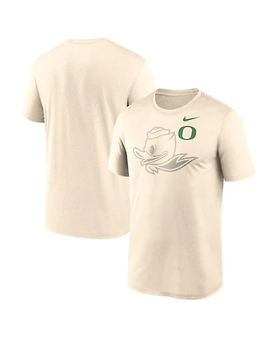 Nike Men's Natural Oregon Ducks Campus Shadow Legend Performance T-Shirt