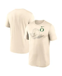 Nike Men's Natural Oregon Ducks Campus Shadow Legend Performance T-Shirt